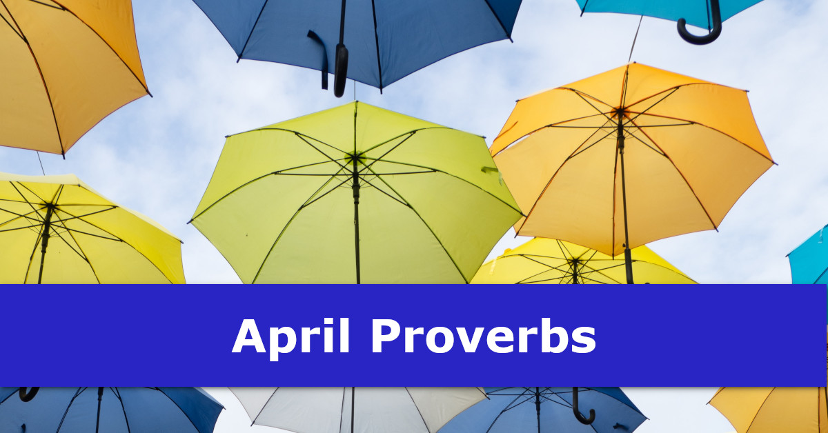 April Proverbs - Mission of Grace